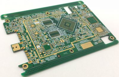 Eight-layer HDI motherboard+BGA+impedance, heavy gold, green oil